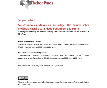 Capa do artigo